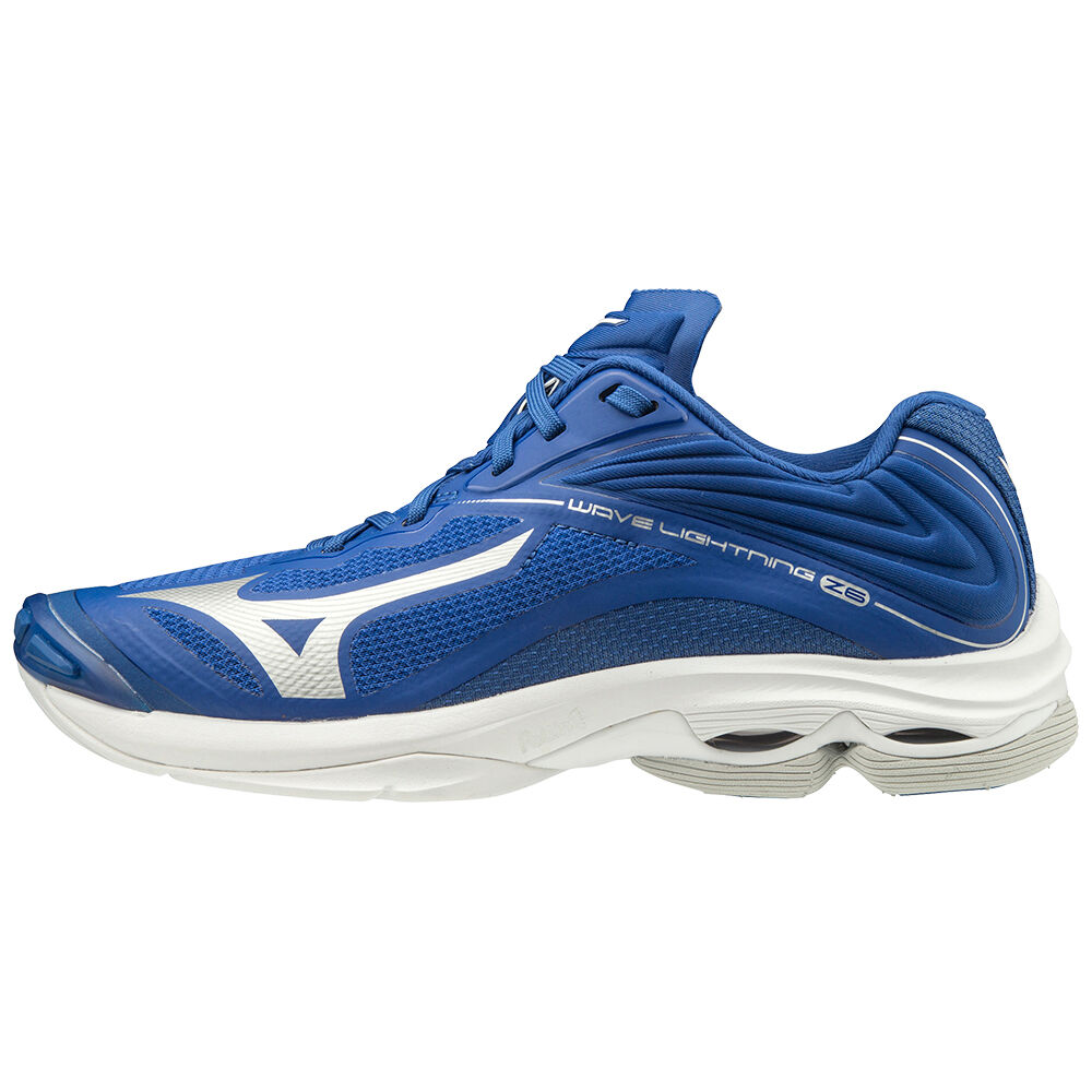 Mizuno Wave Lightning Z6 Női Röplabda Cipő Kék MSU932547